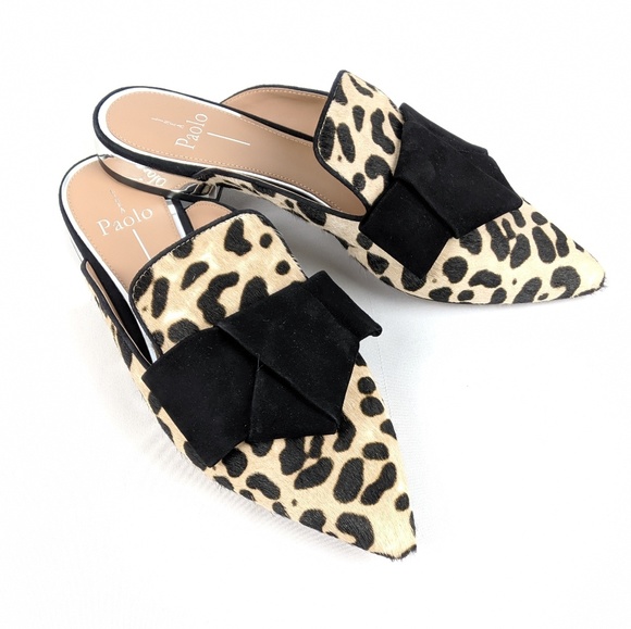 Paolo Shoes - NWOB Linea Paolo Anya Genuine Calf Hair Mule